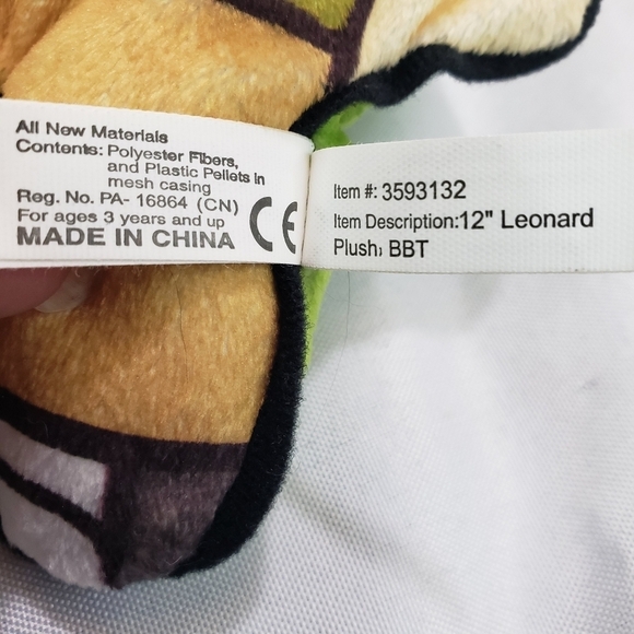 The Big Bang Theory Leonard Plush Stuffed Toy 12 Inch 2014 Pillow - Picture 6 of 9